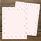 Great Papers! Stationery Holiday Letterhead, Pink Christmas, 8.5"x11", Printer Friendly, 50 Sheets